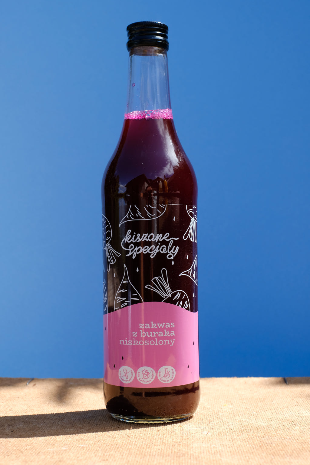 Low-salt beetroot ferment