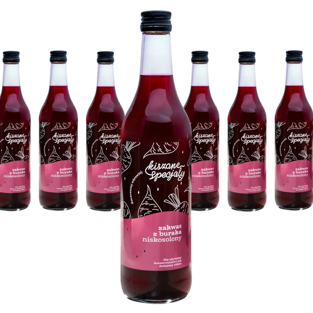 Low- salt beetroot ferment - Bundle 6 bottles
